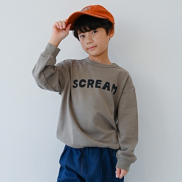 【25FW】SCREAM トレーナー / ベージュ