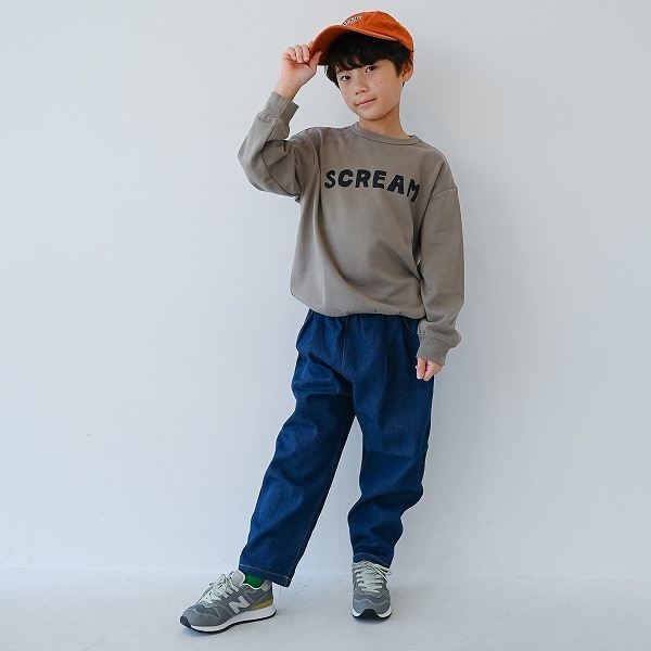 【25FW】SCREAM トレーナー / ベージュ