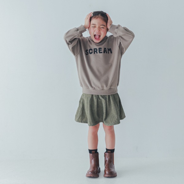 【25FW】SCREAM トレーナー / ベージュ