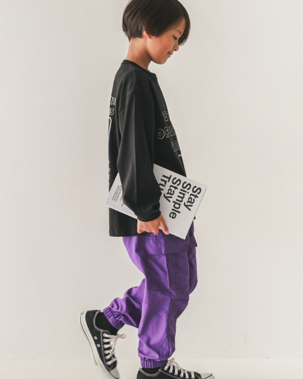 【ジーンズベー】THE PURPOSEロングTシャツ / ブラック