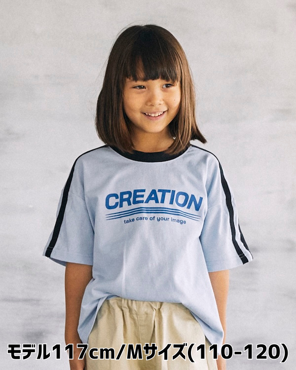 【ジェネレーター】CREATION Tシャツ / サックス