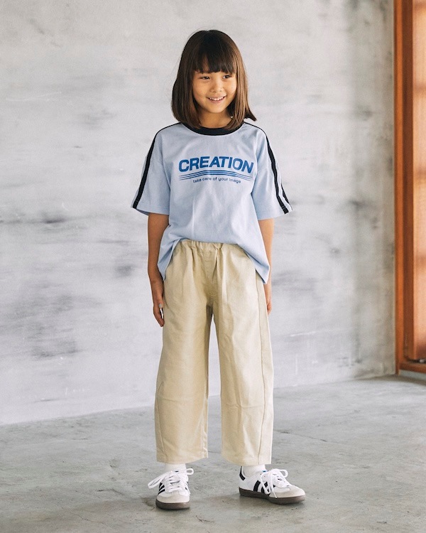 【ジェネレーター】CREATION Tシャツ / サックス