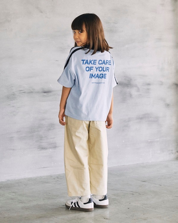 【ジェネレーター】CREATION Tシャツ / サックス