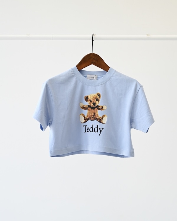 【アンディニー】Teddy ショート Tシャツ / サックス
