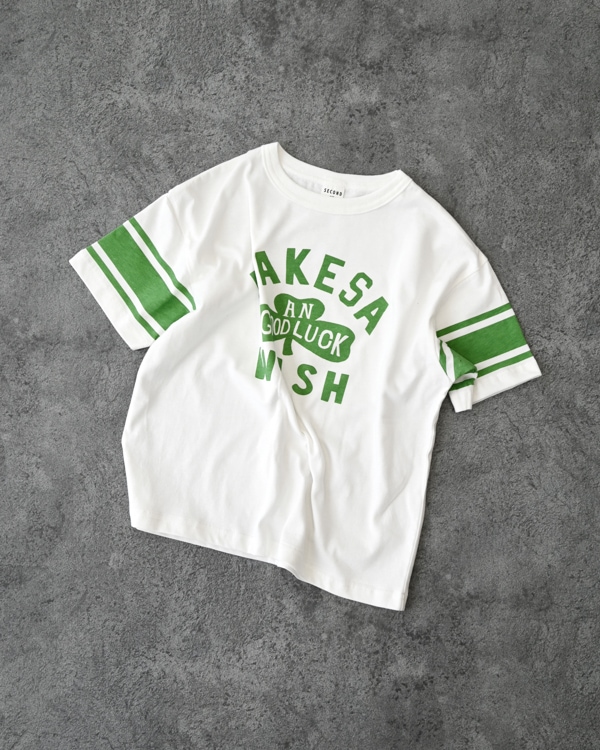 【セカンド】WISH Tシャツ / オフホワイト