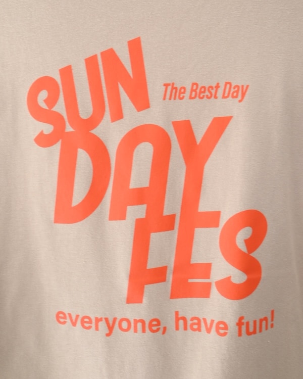 【フォブ】SUNDAY FES Tシャツ / ホワイト  