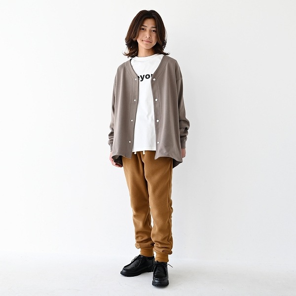 【25FW】ノーカラーJK / アッシュグレー