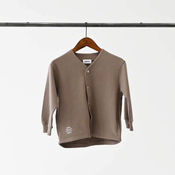 【25FW】ノーカラーJK / アッシュグレー