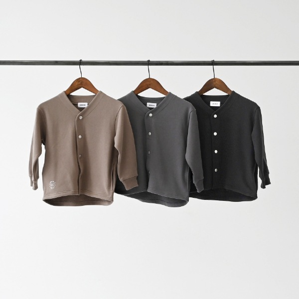 【25FW】ノーカラーJK / アッシュグレー