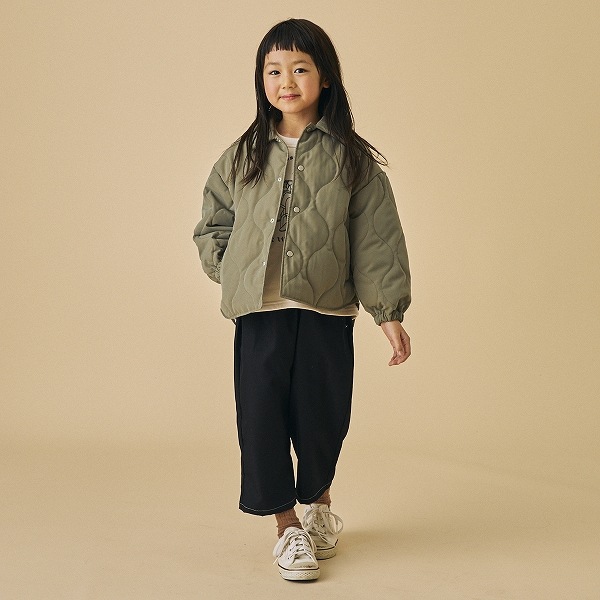 【25FW】キルティングジャケット / カーキ