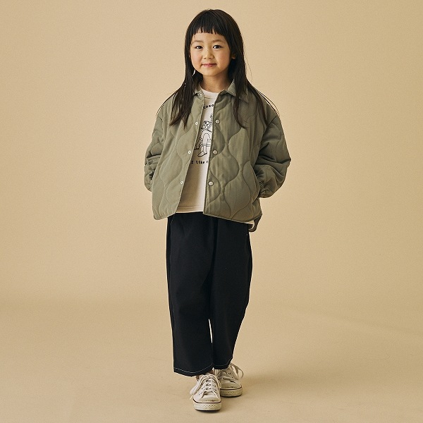 【25FW】キルティングジャケット / カーキ