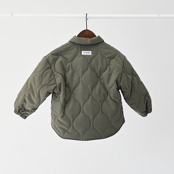 【25FW】キルティングジャケット / カーキ