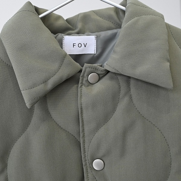 【25FW】キルティングジャケット / カーキ