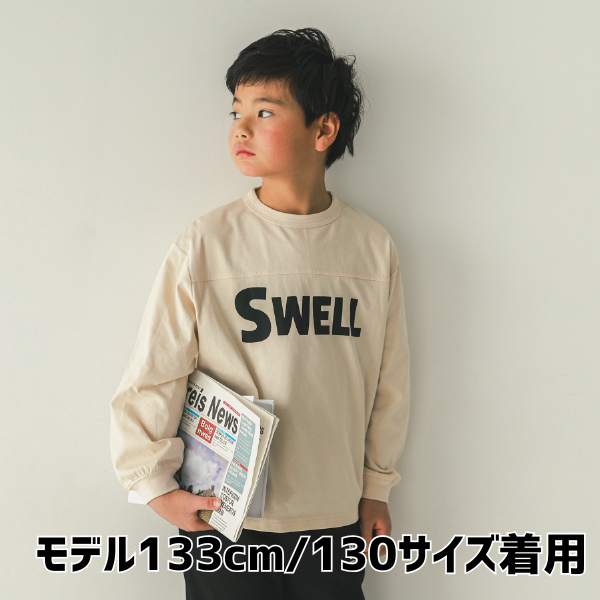 【25FW】SWELL ロングＴシャツ / サンド