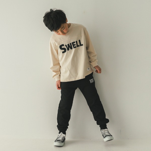 【25FW】SWELL ロングＴシャツ / サンド