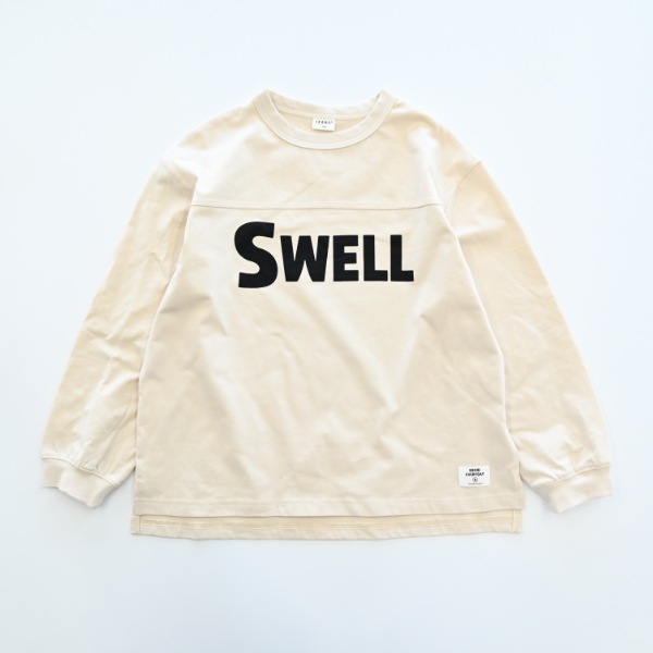 【25FW】SWELL ロングＴシャツ / サンド