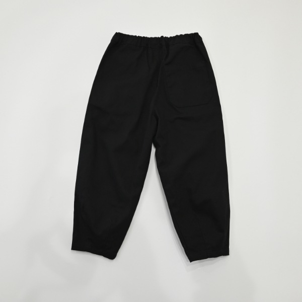 【25FW】ロング サーカスパンツ / ブラック
