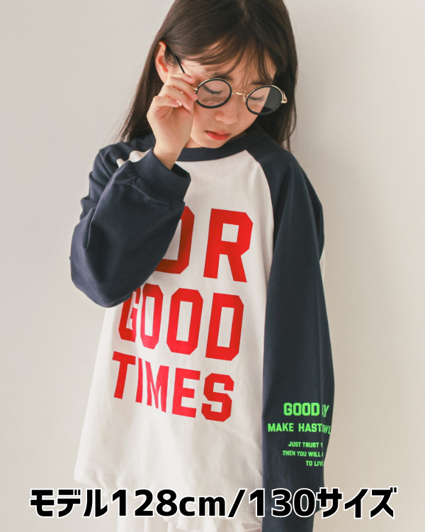 【ジーンズベー】FOR GOODロングＴシャツ / オフホワイト