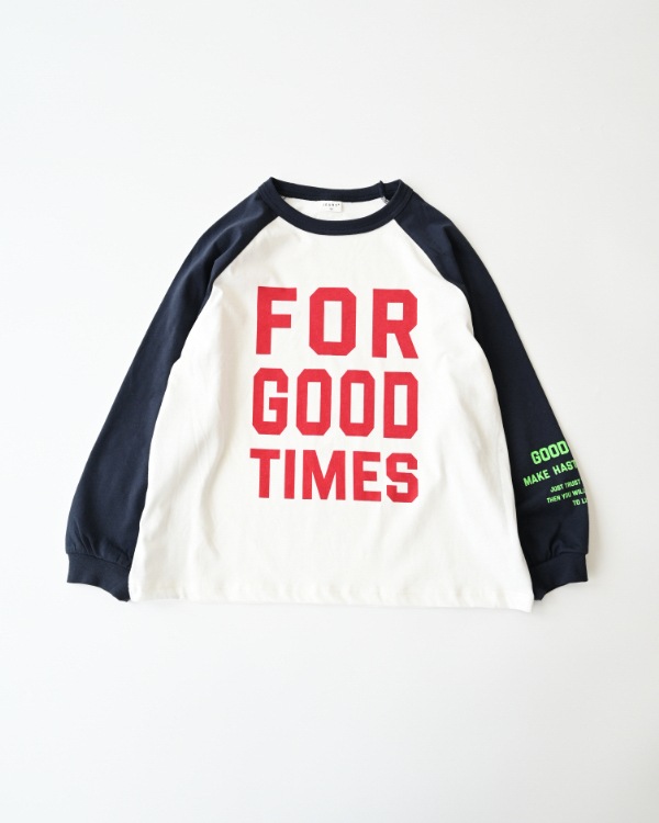 【26PS】FOR GOODロングＴシャツ / オフホワイト