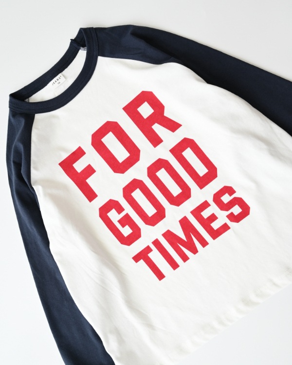 【26PS】FOR GOODロングＴシャツ / オフホワイト