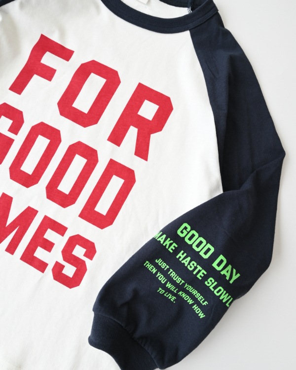 【26PS】FOR GOODロングＴシャツ / オフホワイト