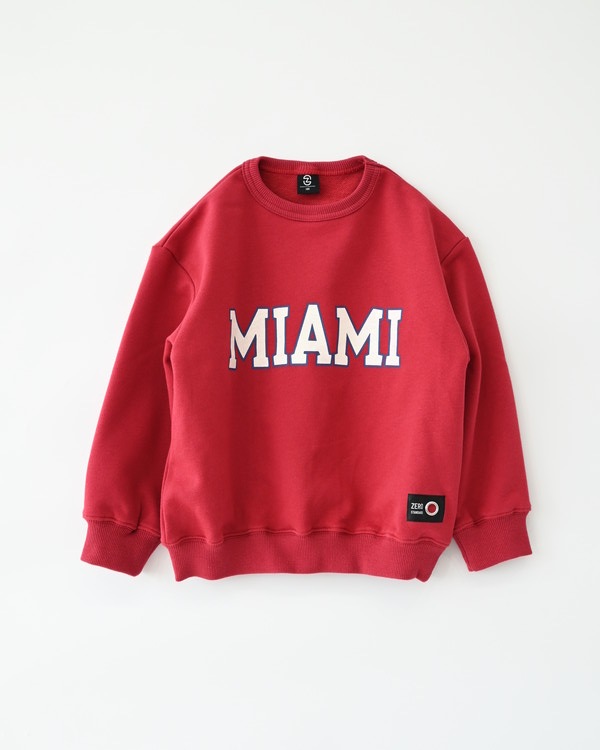 【ゼロスタンダード】MIAMI トレーナー / レッド