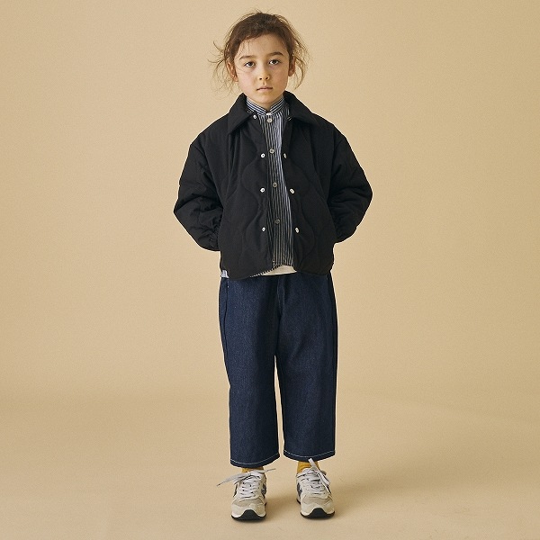 【25FW】キルティングジャケット / ブラック