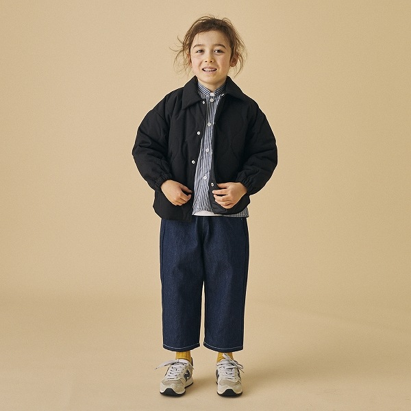 【25FW】キルティングジャケット / ブラック