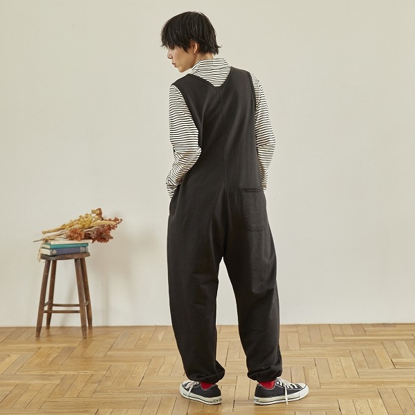 【25FW】イージーサロペット / ブラック