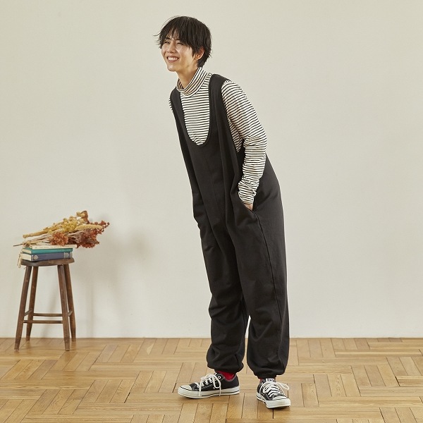 【25FW】イージーサロペット / ブラック