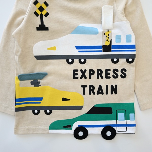 【25FW】新幹線 ロングＴシャツ / アイボリー
