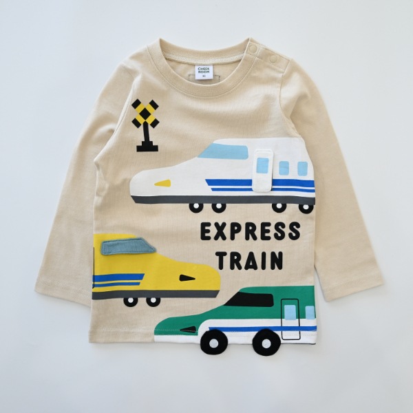 【25FW】新幹線 ロングＴシャツ / アイボリー