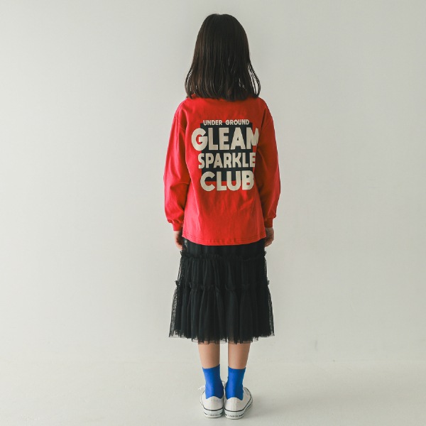 【25FW】SWELL ロングＴシャツ / レッド