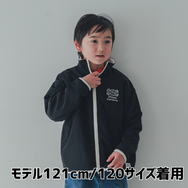 【25FW】SEC カラーナイロンジャケット / ブラック