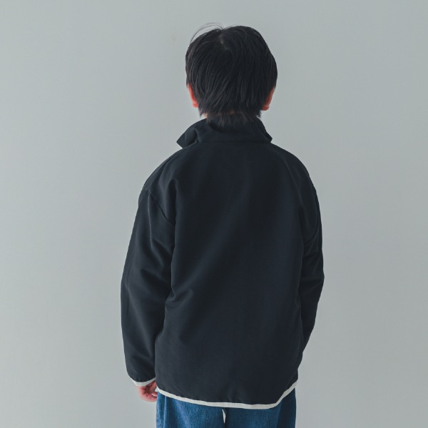 【25FW】SEC カラーナイロンジャケット / ブラック