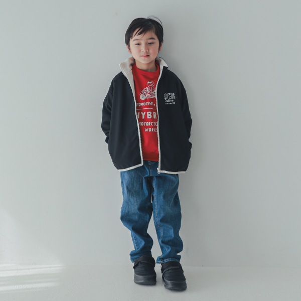 【25FW】SEC カラーナイロンジャケット / ブラック