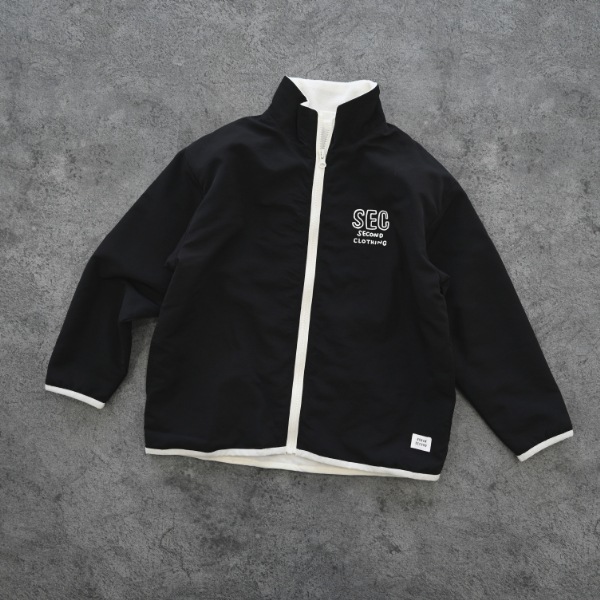 【25FW】SEC カラーナイロンジャケット / ブラック