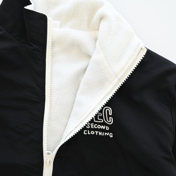 【25FW】SEC カラーナイロンジャケット / ブラック