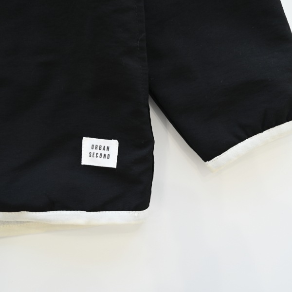 【25FW】SEC カラーナイロンジャケット / ブラック