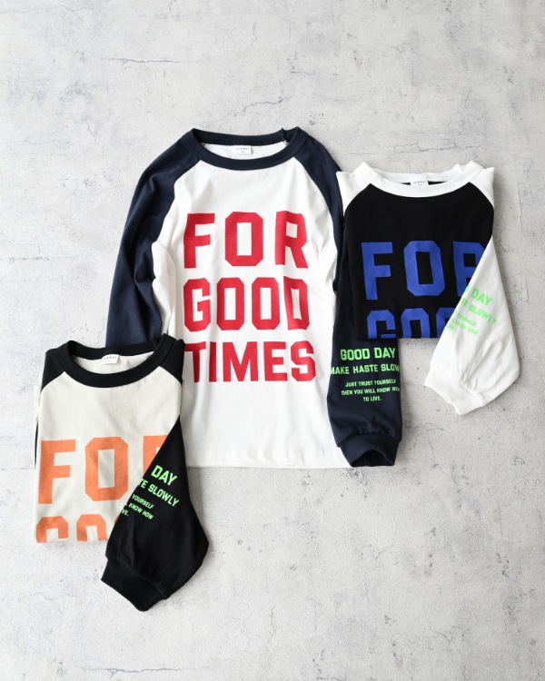 【26PS】FOR GOODロングTシャツ / アイボリー