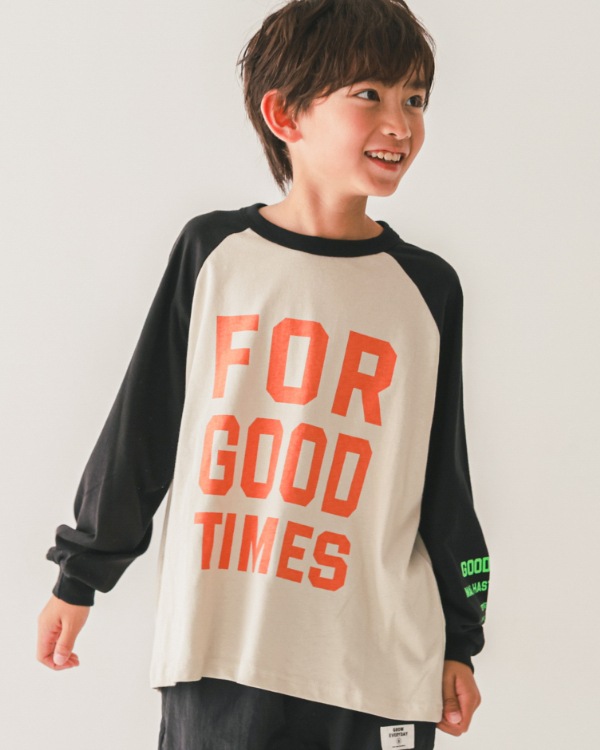 【26PS】FOR GOODロングTシャツ / アイボリー