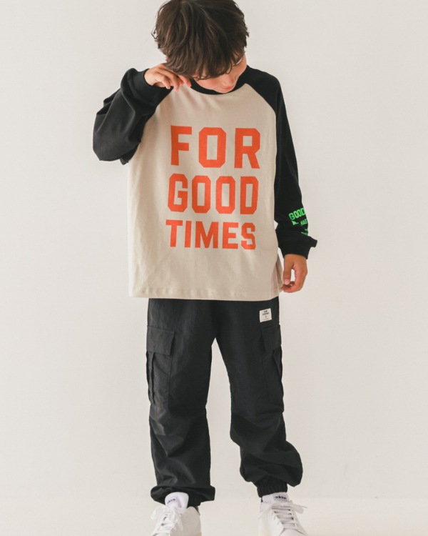 【26PS】FOR GOODロングTシャツ / アイボリー