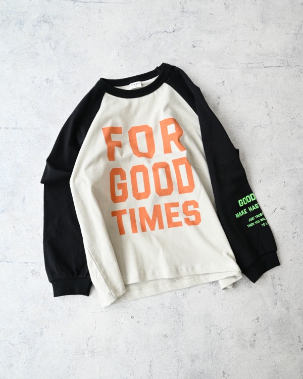 【26PS】FOR GOODロングTシャツ / アイボリー