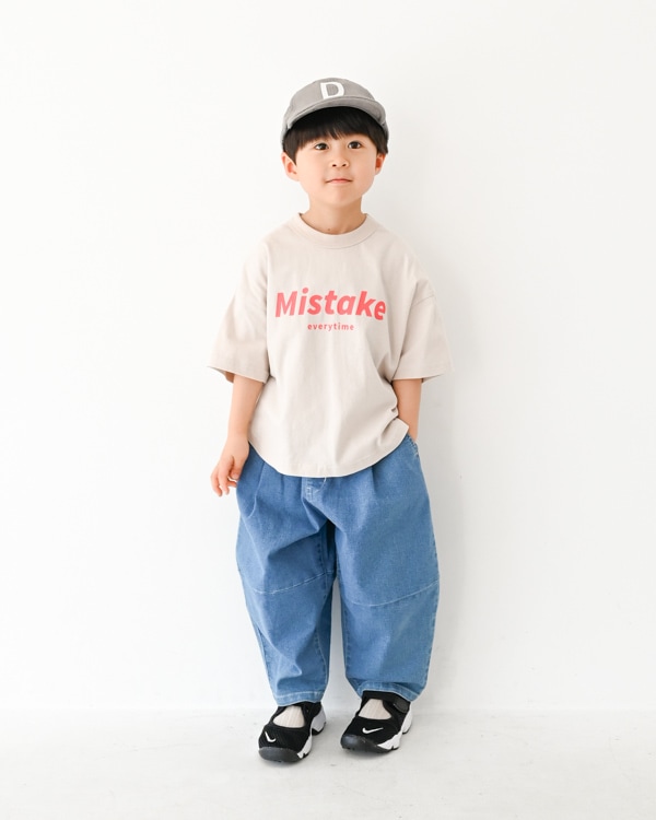 【ジェネレーター】Mistake Tシャツ / サンド