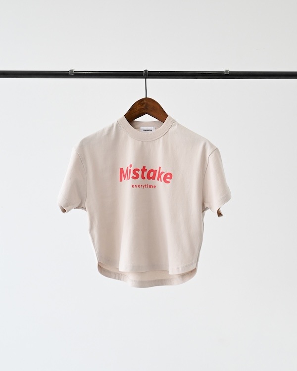 【26PS】Mistake Tシャツ / サンド