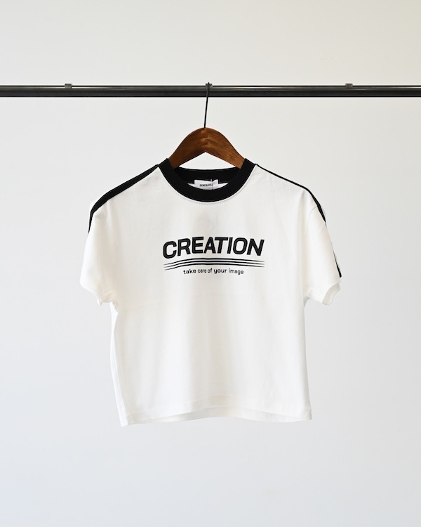 【ジェネレーター】CREATION Tシャツ / ホワイト