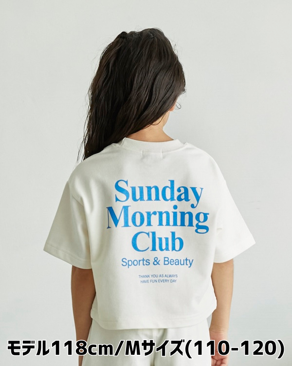 【アンディニー】Sunday ショートプルオーバー / ホワイト