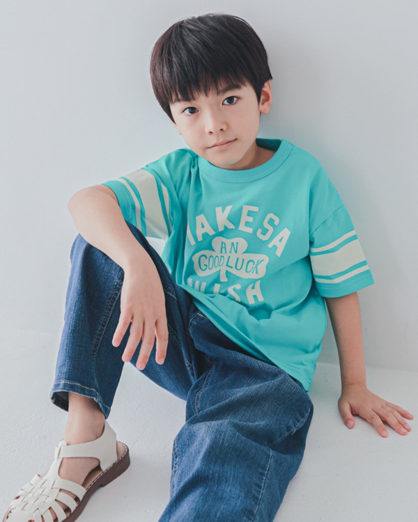 【セカンド】WISH Tシャツ / ブルー