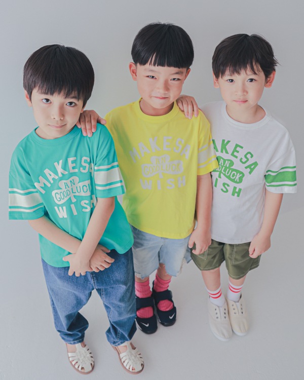 【セカンド】WISH Tシャツ / ブルー