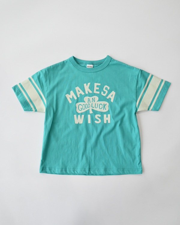【セカンド】WISH Tシャツ / ブルー